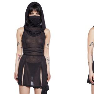 Dolls kill rave dress, never worn!